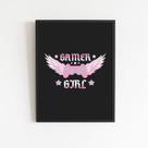 Quadro Decorativo Gamer Girl 33x24cm Quadro Decorativo Gamer Girl 33x24cm