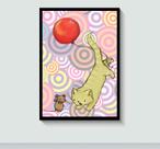 Quadro Decorativo Gato e Rato Desenho Cartoon com Moldura E Acetato Tamanho A3 Quadro Decorativo Gato e Rato Desenho Cartoon com Moldura E Acetato Tamanho A3