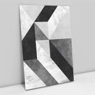 Quadro Decorativo Geométrico Mosaico Moderno em tela Canvas