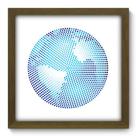 Quadro Decorativo - Globo - 33cm x 33cm - 393qddm Quadro Decorativo - Globo - 33cm x 33cm - 393qddm