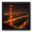 Quadro Decorativo - Golden Gate Bridge - 33cm x 33cm - 027qdmp