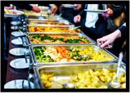Quadro Decorativo Gourmet Prato Buffet Restaurantes Self-Service Com Moldura RC071 Quadro Decorativo Gourmet Prato Buffet Restaurantes Self-Service Com Moldura RC071