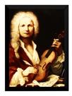 Quadro Decorativo Grandes Compositores Antonio Vivaldi 42x29 Quadro Decorativo Grandes Compositores Antonio Vivaldi 42x29