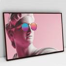 Quadro Decorativo Grego Óculos Moderno em tela Canvas Quadro Decorativo Grego Óculos Moderno em tela Canvas