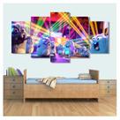 Quadro Decorativo Grizzy e os Lemmings 130x63 em tecido
