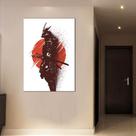 Quadro Decorativo Guerreiro Samurai Quadro Decorativo Guerreiro Samurai