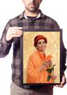 Quadro Decorativo Gurumayi Guru Siddha Yoga