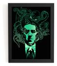 Quadro Decorativo H. P. Lovecraft Arte Cthulhu Terror Horror