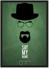 Quadro Decorativo Heisenberg Breaking Bad Séries Filmes Cinema Decorações Com Moldura G03 Quadro Decorativo Heisenberg Breaking Bad Séries Filmes Cinema Decorações Com Moldura G03