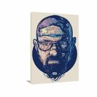 Quadro decorativo Heisenberg Breaking Bad - Tela em Tecido Quadro decorativo Heisenberg Breaking Bad - Tela em Tecido