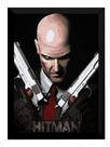 Quadro Decorativo Hitman Game Arte Poster Moldurado