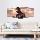 Quadro decorativo Homem Aranha Para Quarto 125x60 Mosaico