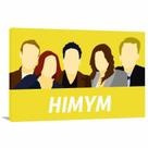 Quadro decorativo How i Met Your Mother - Tela em Tecido