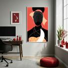 Quadro Decorativo Iansã Guerreira - 70x50cm