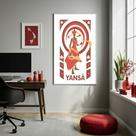 Quadro Decorativo Iansã Yansã - 70x50cm