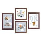 Quadro Decorativo Infantil Animais Mapa Mundi Viagem Safari Quadro Decorativo Infantil Animais Mapa Mundi Viagem Safari