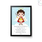 Quadro decorativo infantil religioso São Miguel Arcanjo