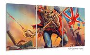 Quadro Decorativo Iron Maiden 120x60 3 peças Quadro Decorativo Iron Maiden 120x60 3 peças