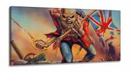 Quadro Decorativo Iron Maiden 1em Tecido Canvas 130x60 Quadro Decorativo Iron Maiden 1em Tecido Canvas 130x60