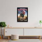 Quadro Decorativo Iron Maiden Eddie England 45x34cm Quadro Decorativo Iron Maiden Eddie England 45x34cm