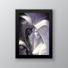 Quadro Decorativo Ísis e Osiris 33x24cm Quadro Decorativo Ísis e Osiris 33x24cm