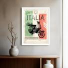 Quadro Decorativo Itália Vespa Vintage - 70x50cm