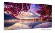 Quadro Decorativo Japão Elisyun 120x60 3 peças Quadro Decorativo Japão Elisyun 120x60 3 peças