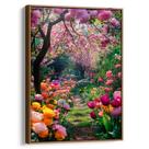 Quadro decorativo Jardim - Art Canvas