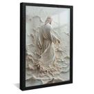 Quadro Decorativo Jesus andando nas Águas em Mármore V2227