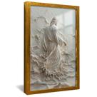 Quadro Decorativo Jesus andando nas Águas em Mármore V2227