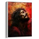 Quadro decorativo Jesus Em Agonia Sob a Luz da Redenção - Art Canvas