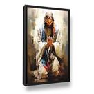 Quadro Decorativo Jesus em Oração Moldura Sala