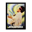 Quadro Decorativo Jimi Hendrix Rock Poster Moldurado