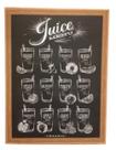 Quadro Decorativo "Juice Menu"