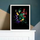 Quadro Decorativo Kick-Ass 45x34cm Quadro Decorativo Kick-Ass 45x34cm