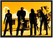 Quadro Decorativo Kill Bill Filmes Cinema Decorações Com Moldura G01