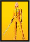 Quadro Decorativo Kill Bill Filmes Cinema Decorações Com Moldura G03