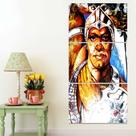 Quadro Decorativo Kit Parede 60x120 Sala Ogum Orixá Umbanda