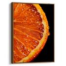 Quadro decorativo Laranja Macro - Art Canvas