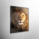 Quadro Decorativo Leão da Tribo de Judá