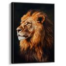 Quadro decorativo Leão Imponente - Art Canvas