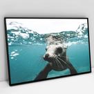 Quadro Decorativo Leão Marinho em tela Canvas Quadro Decorativo Leão Marinho em tela Canvas