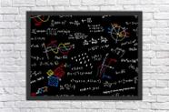 Quadro Decorativo Licenciatura Matemática Quartos Salas Decorações Com Moldura