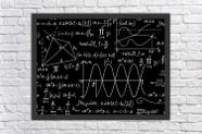 Quadro Decorativo Licenciatura Matemática Quartos Salas Decorações Com Moldura