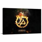 Quadro decorativo Linkin Park - Artístico - Tela em Tecido