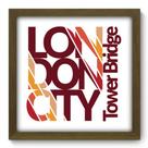 Quadro Decorativo - Londres - 33cm x 33cm - 205qdmm