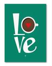 Quadro decorativo love café Quadro decorativo love café