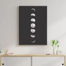 Quadro Decorativo Lua Fases 60x40cm