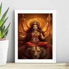 Quadro Decorativo Maa Durga 33x24cm