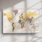 Quadro Decorativo Mapa Mundi Quadro Decorativo Mapa Mundi